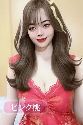 ピンク桃